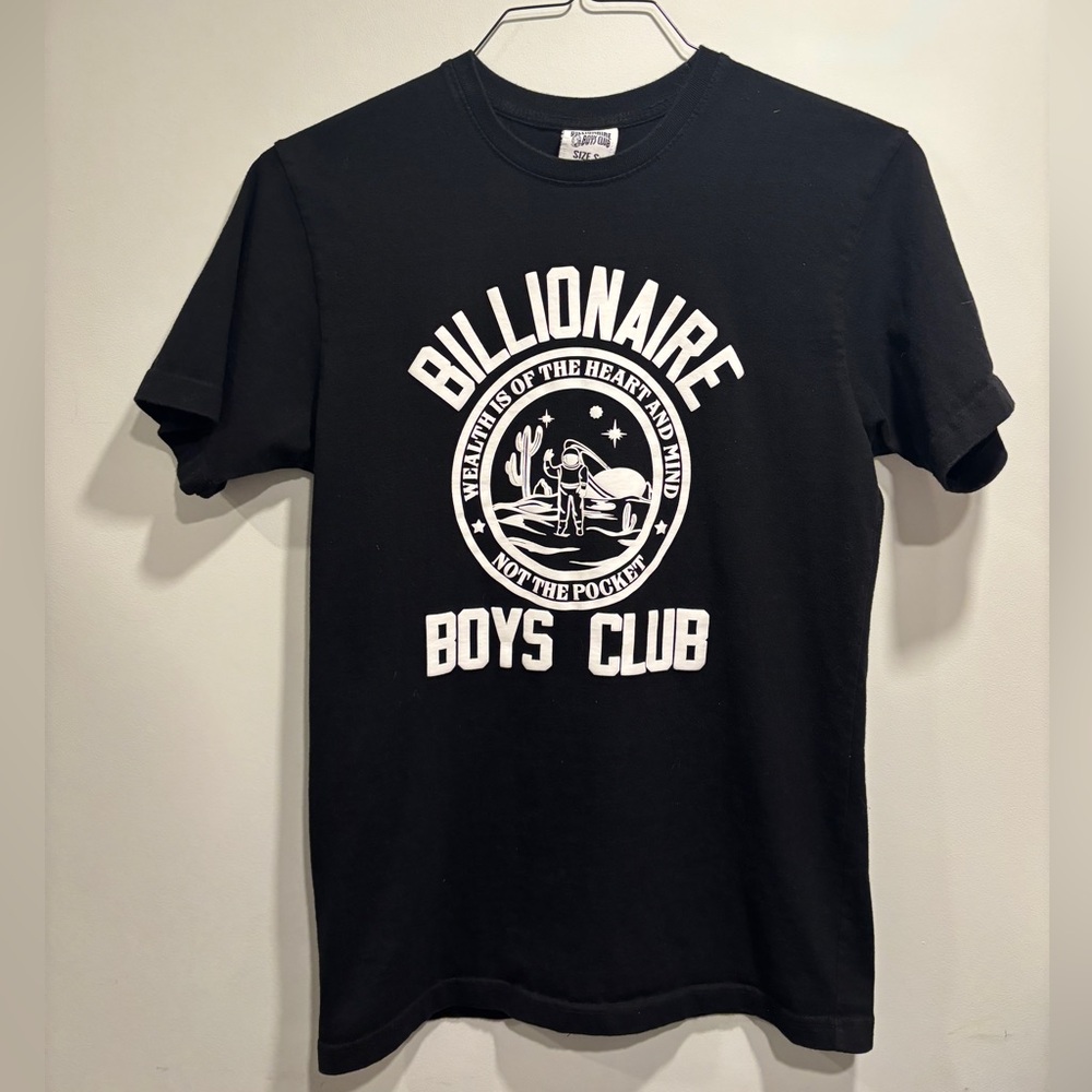 Billionaire Boys Club Men’s Black Small Graphic Tee.